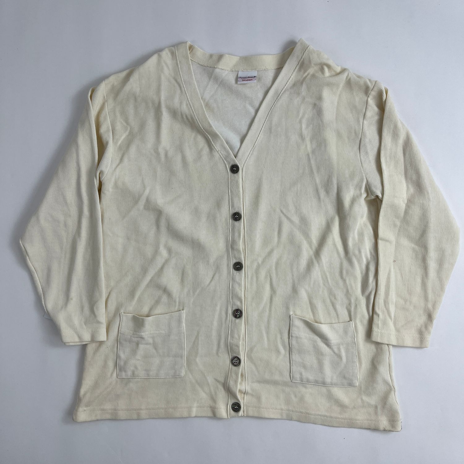 Long Cream Cardigan