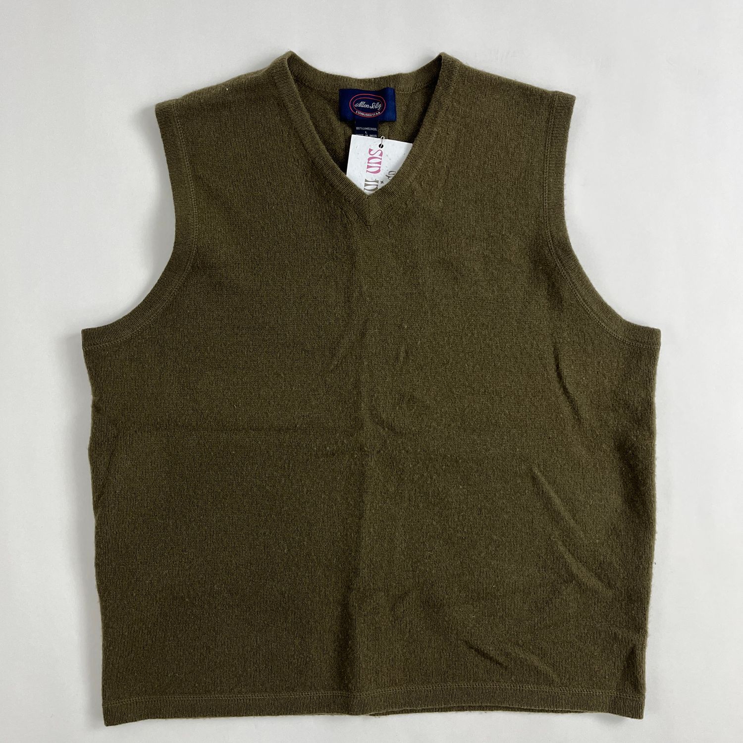Green Wool Vest
