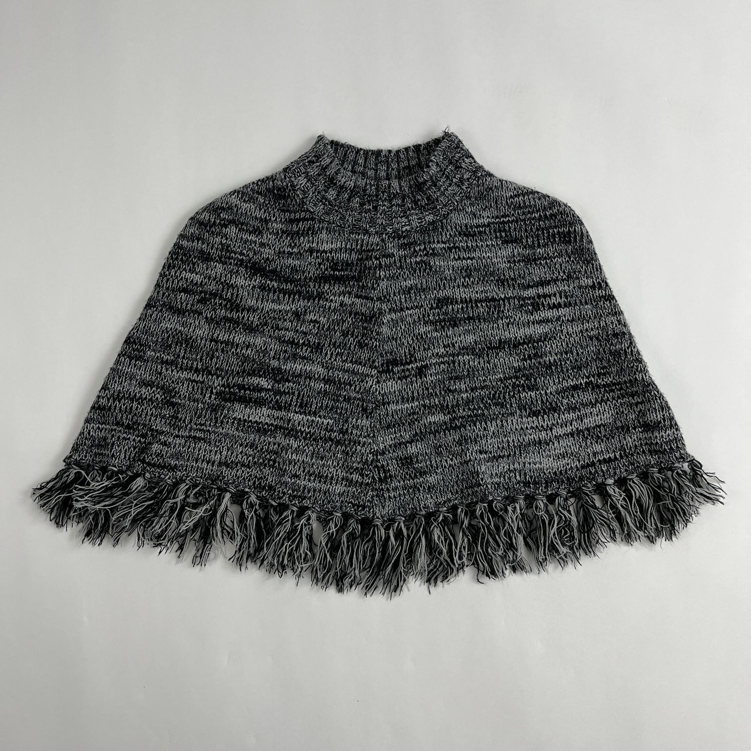 Grey Poncho