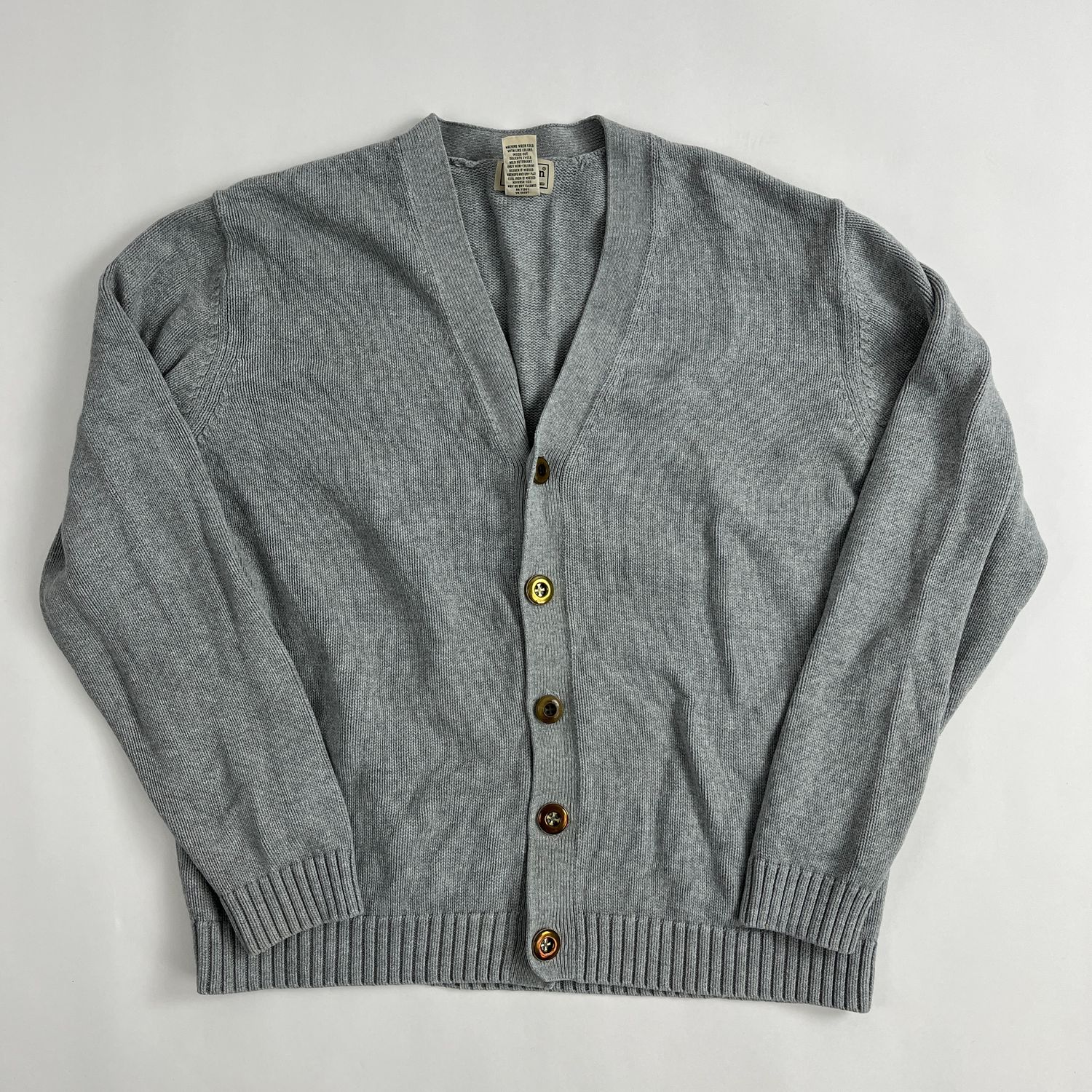 Grey Bean Cardigan