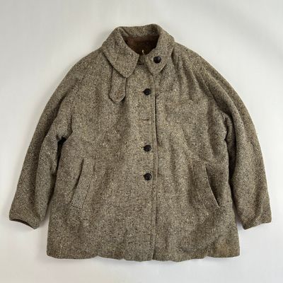 Reversible Tan Wool Coat