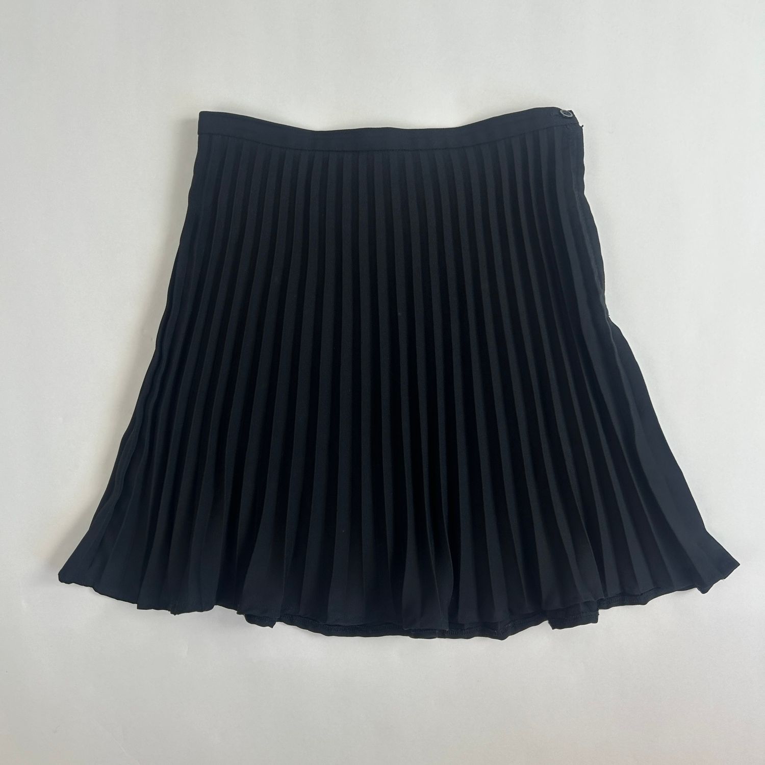 Pleated Black Skirt