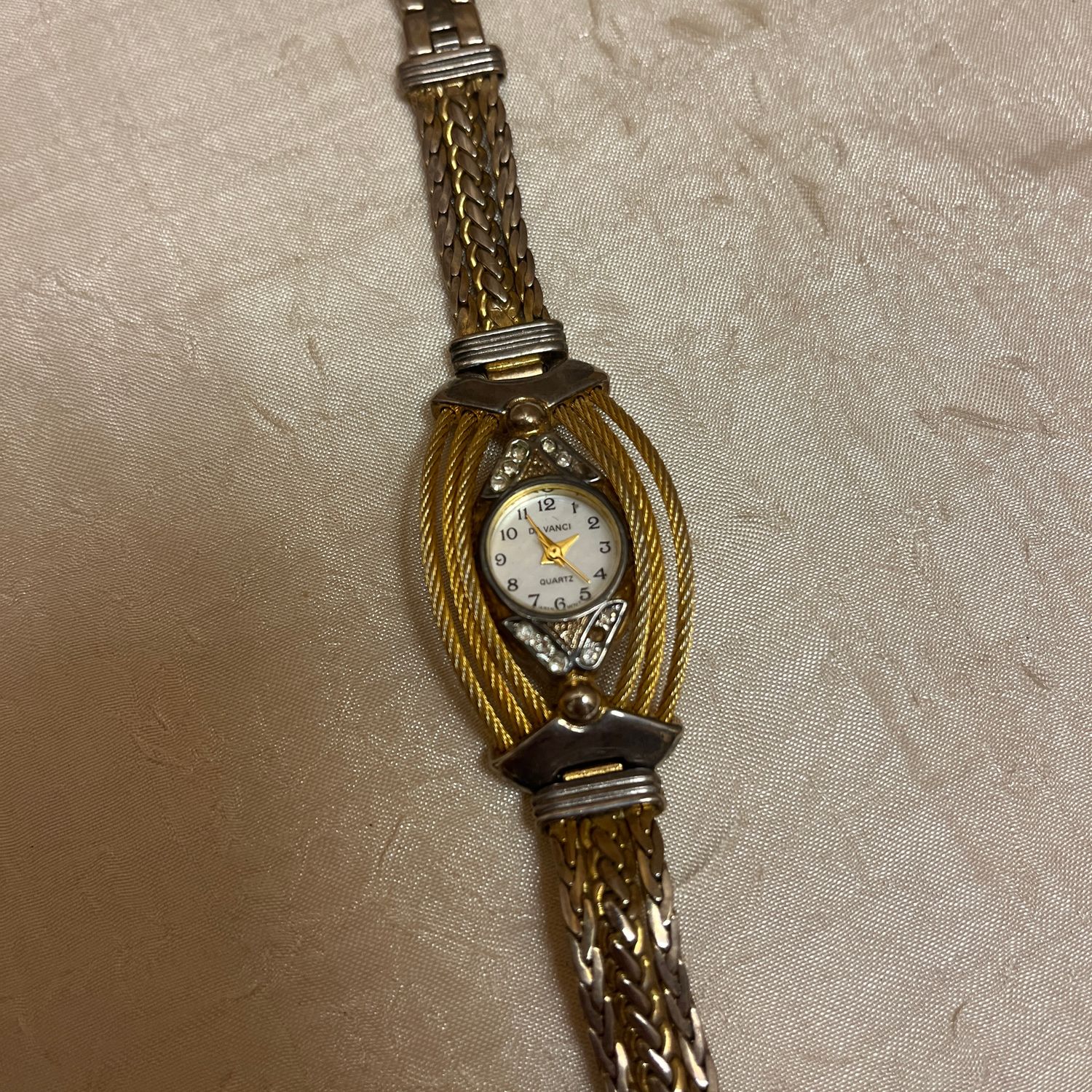 Da Vanci Mixed Metal Watch