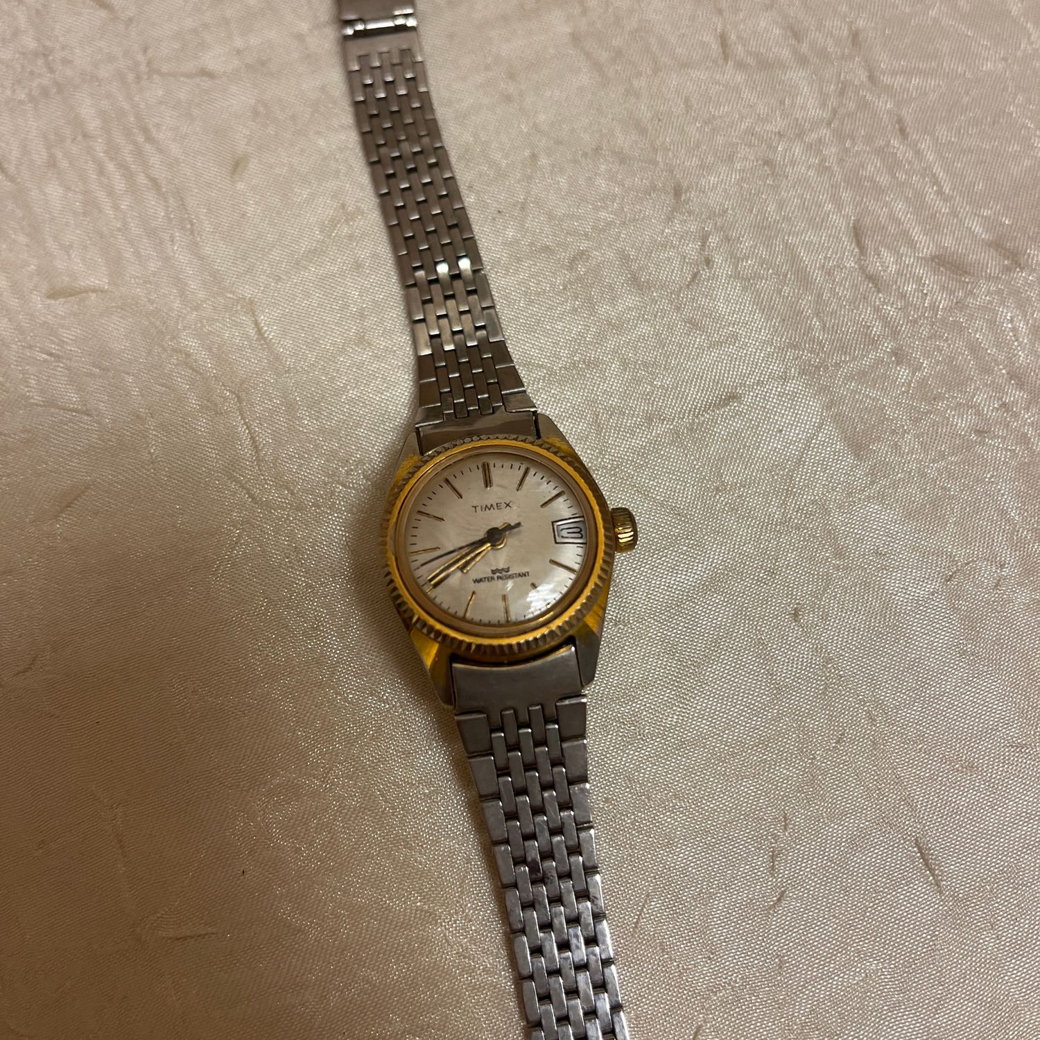 Timex Silver Band Watch