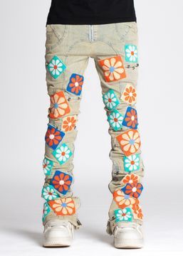 Vintage-flowers-denim