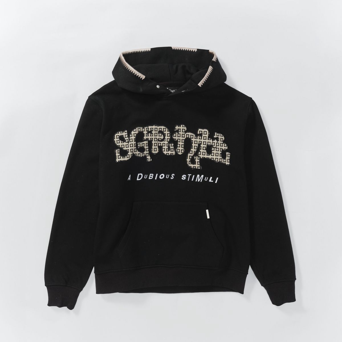 “DUBIOUS” HOODIE (BLACK VINTAGE)