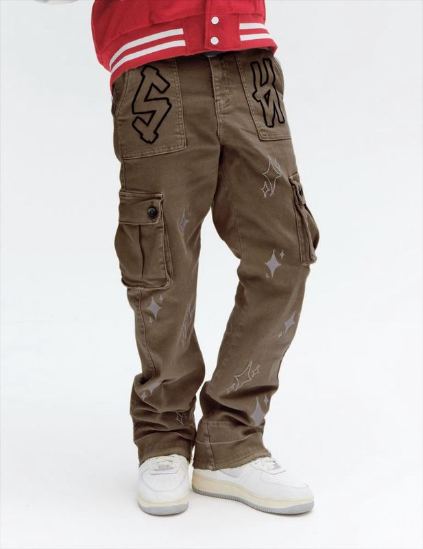 "DUNE" CARGO DENIM (CHOCOLATE)