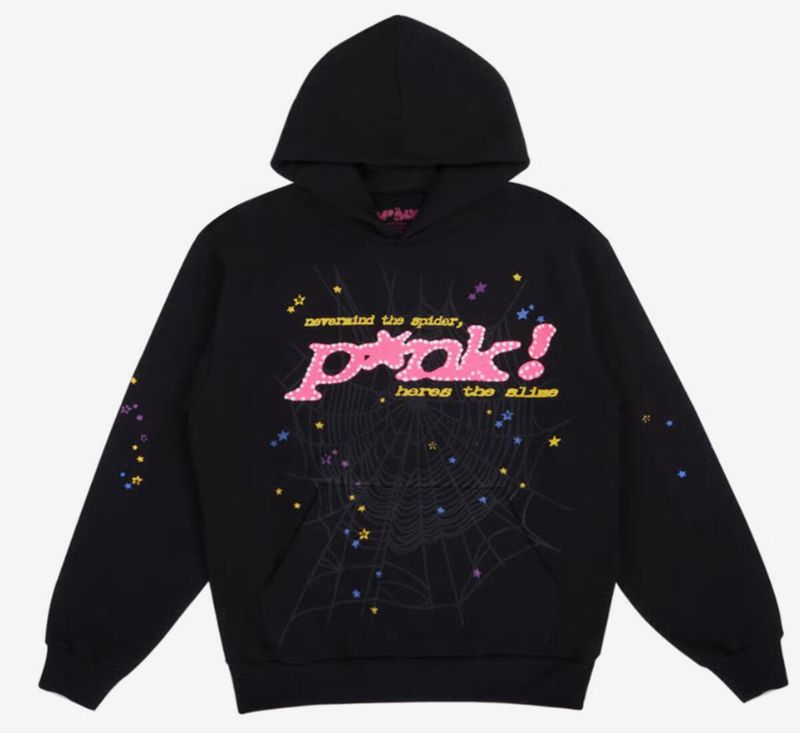 Sp5der PuNK Hoodie Black