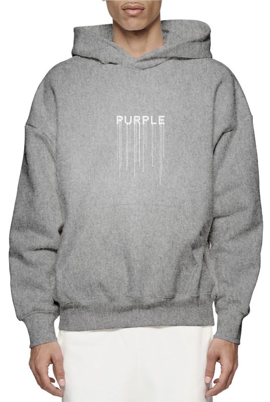 HWT FLEECE PO HOODY(GREY)