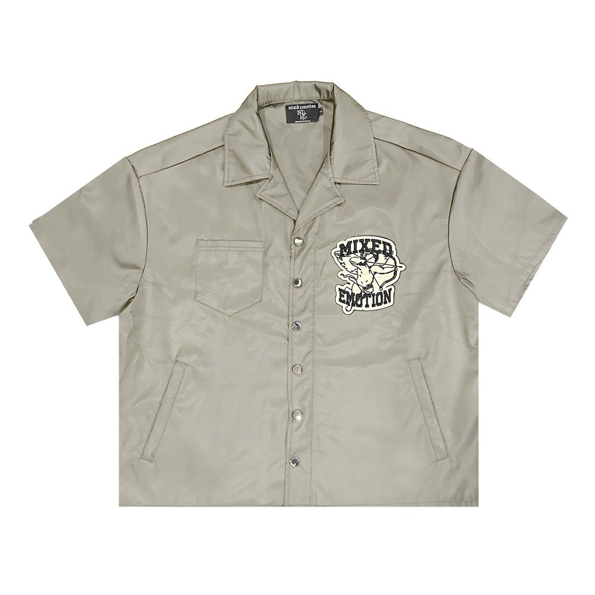 Grey “Angel” Nylon Shirt