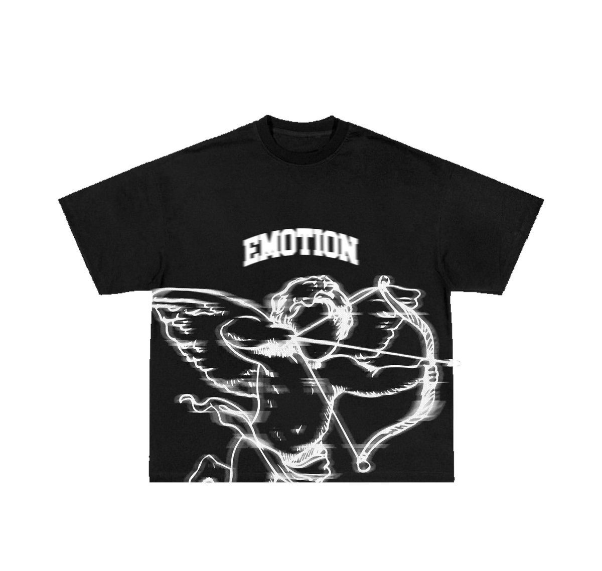 Black “Blur” Tee