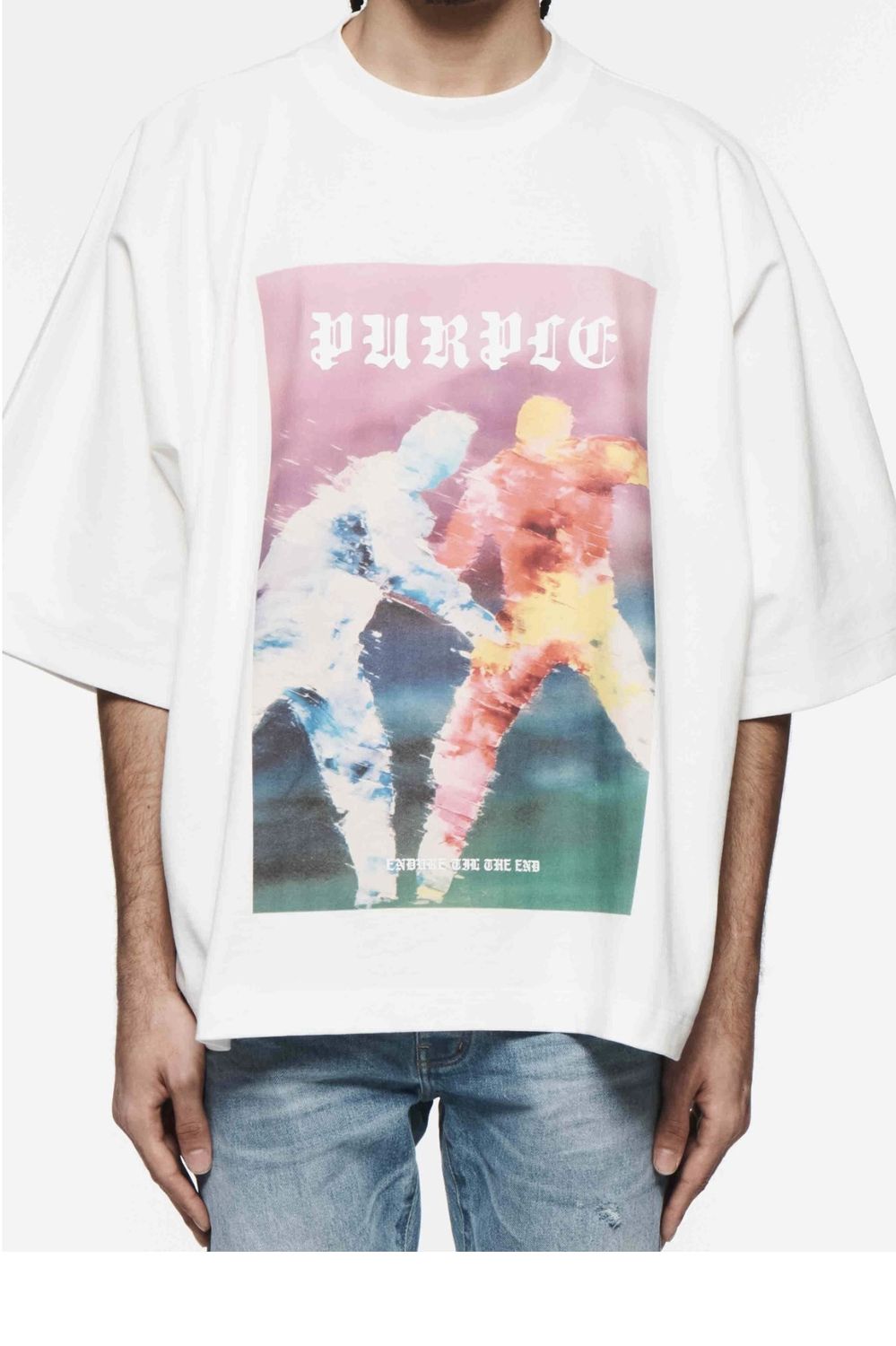 Hwt Jersey Oversized Ss Top