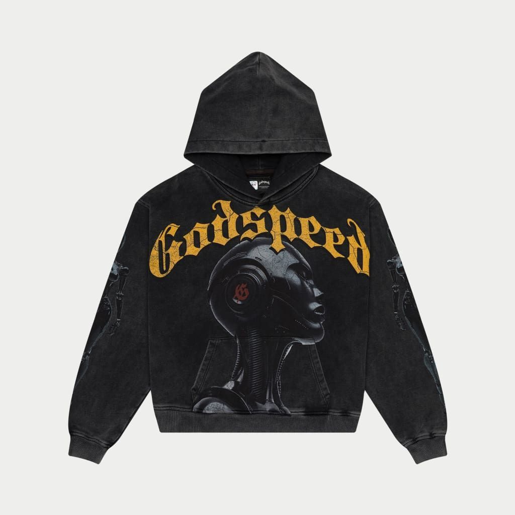Alexa Hoodie (Black Wash)