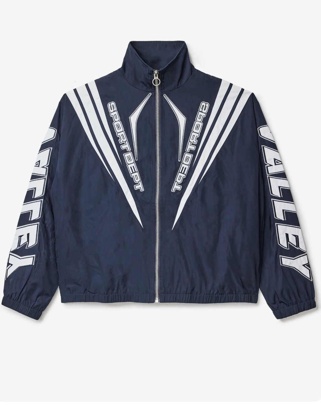NAVY TUXEDO TRACK TOP