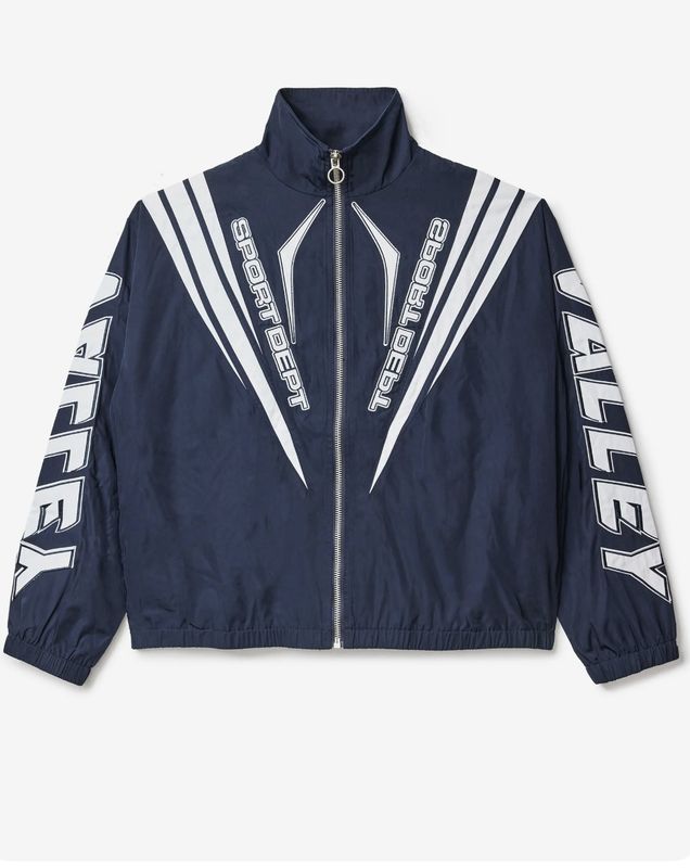 NAVY TUXEDO TRACK TOP