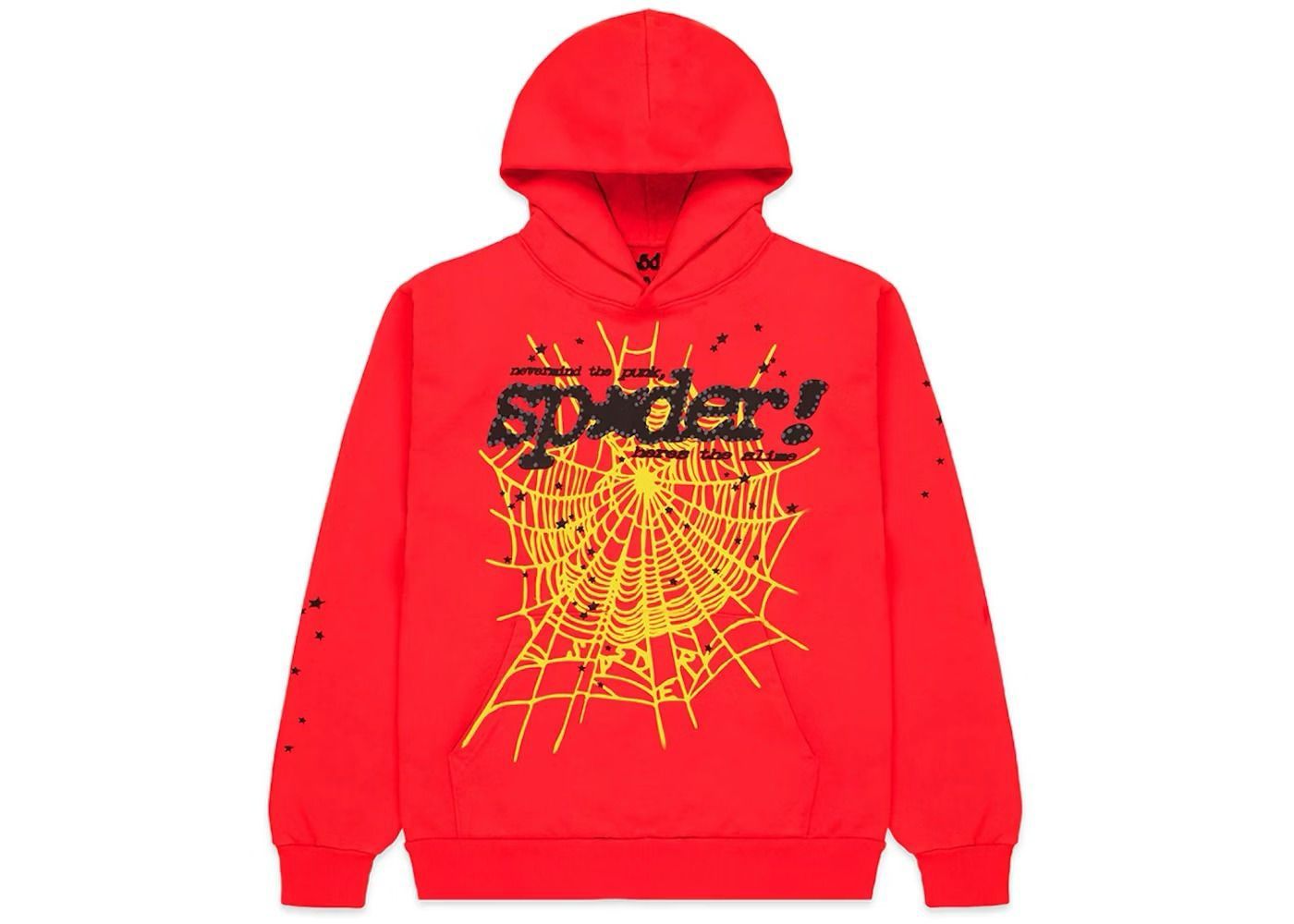 SP5DER PINK V2 HOODIE (RED)