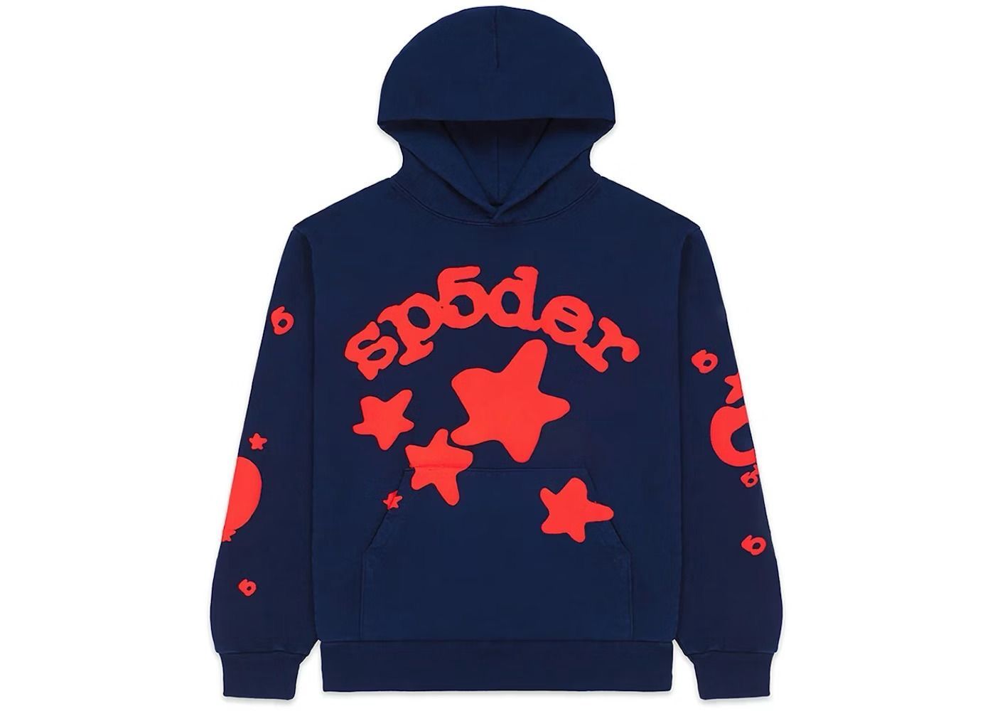 SP5DER BELUGA HOODIE (NAVY)