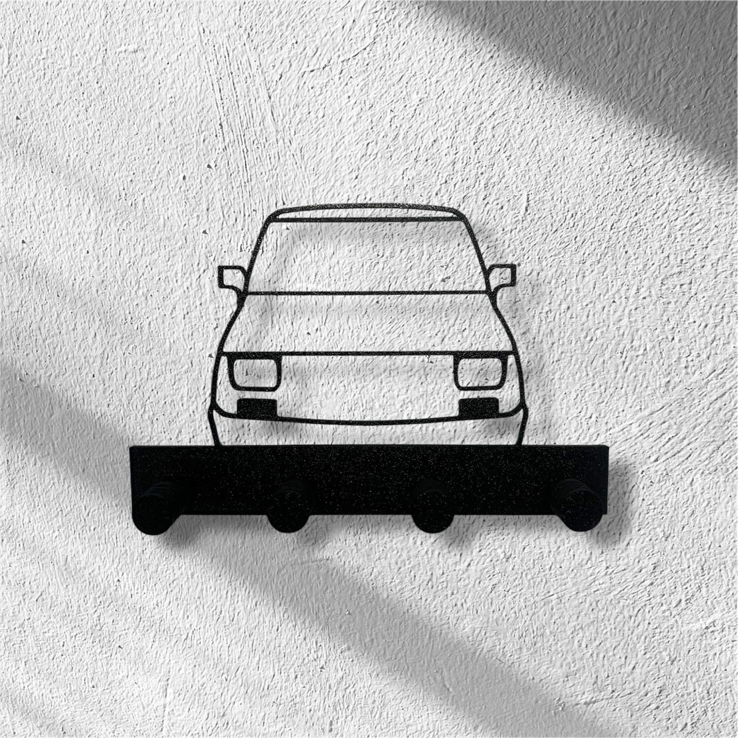 Wieszak ścienny, organizer na klucze Fiat 126p