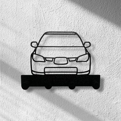 Uchwyt, wieszak na klucze Subaru