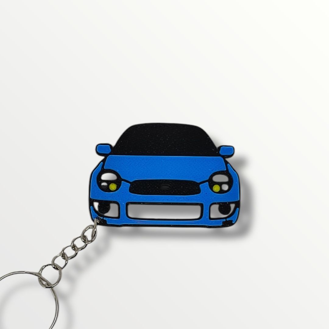 Brelok z samochodem Subaru impreza bugeye