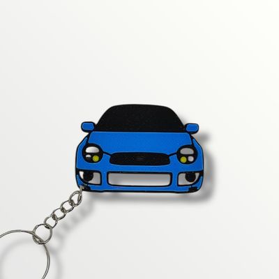 Brelok z samochodem Subaru impreza bugeye