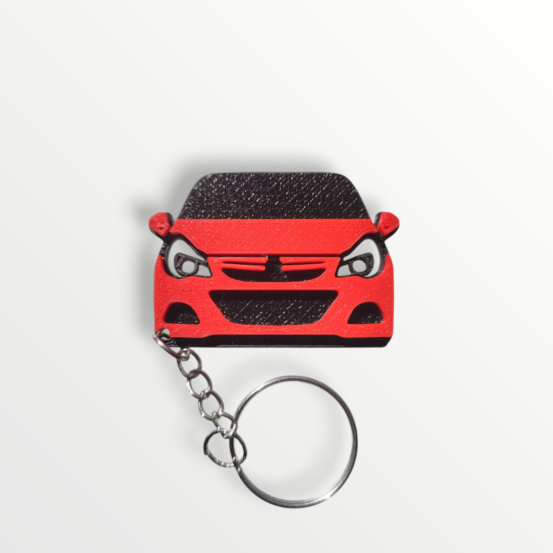 brelok, breloczek z samochodem samochód opel corsa d opc