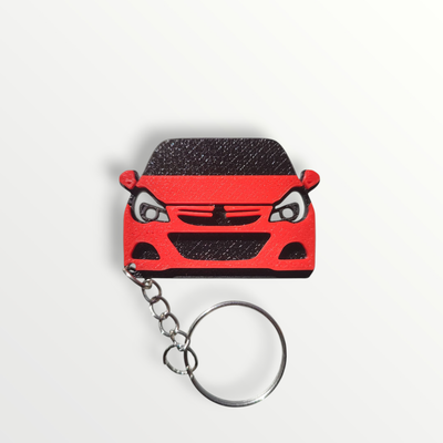 brelok, breloczek z samochodem samochód opel corsa d opc