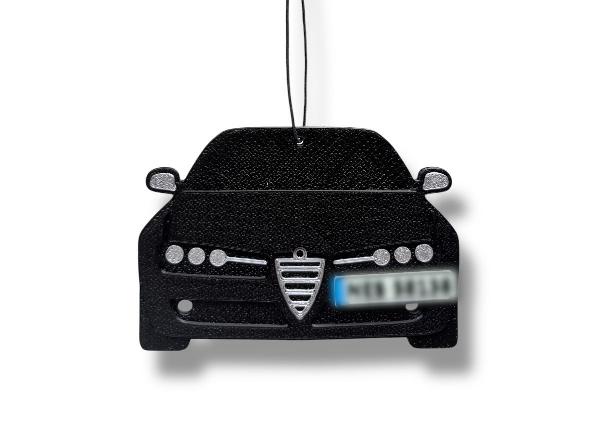 Zawieszka na lusterko wsteczne alfa romeo 159, personalizowany prezent dla kierowcy