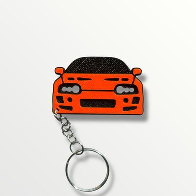 brelok samochód toyota supra mk4 zawieszka breloczek do kluczy z samochodem