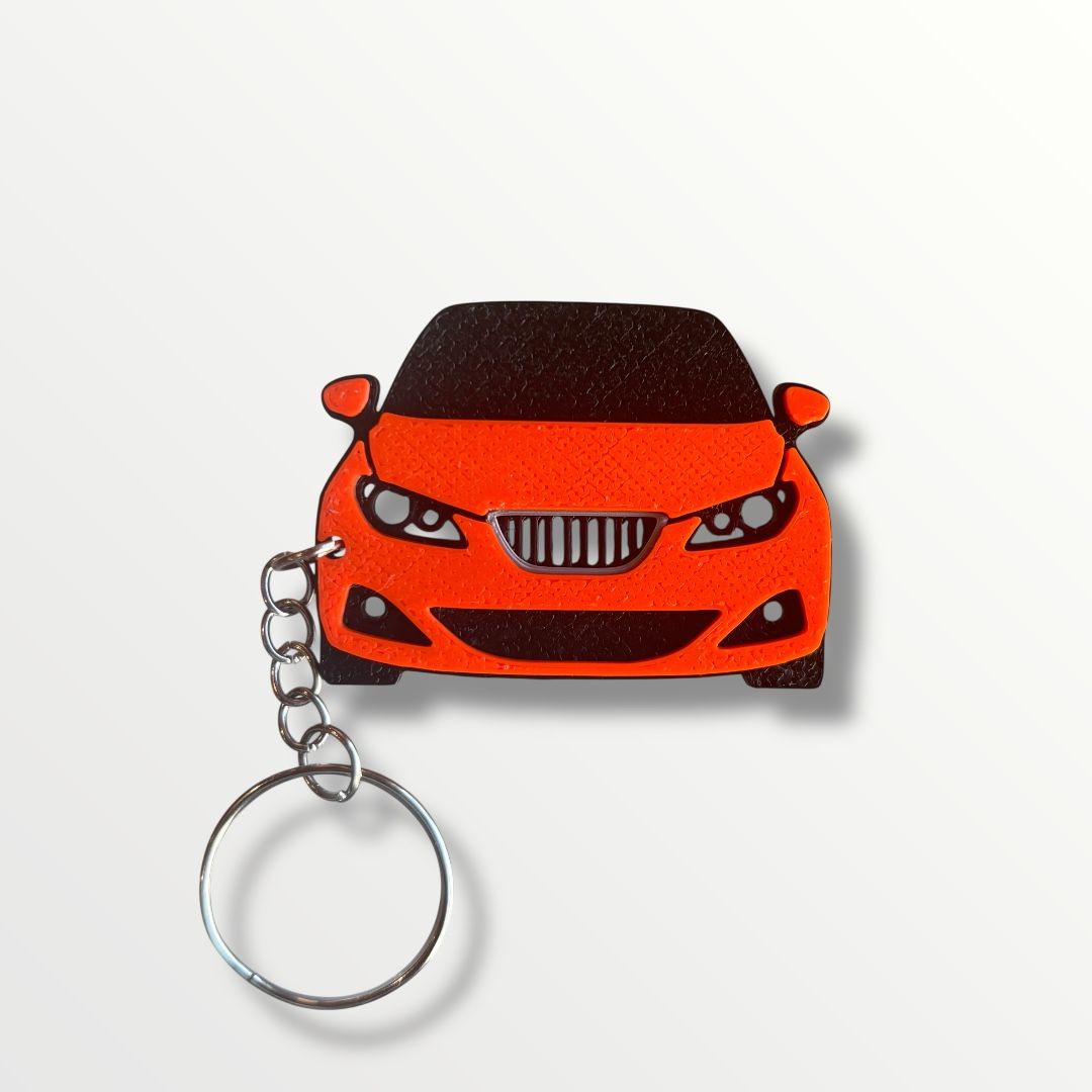 brelok samochód z samochodem seat ibiza 4

