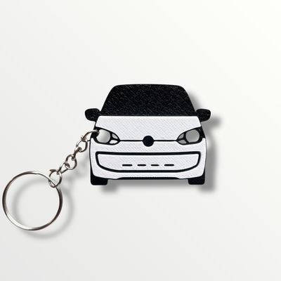 brelok samochód z samochodem volkswagen vw up