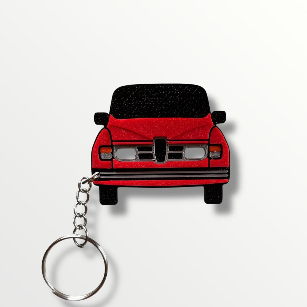 Brelok samochód saab 96 1978r klasyk 