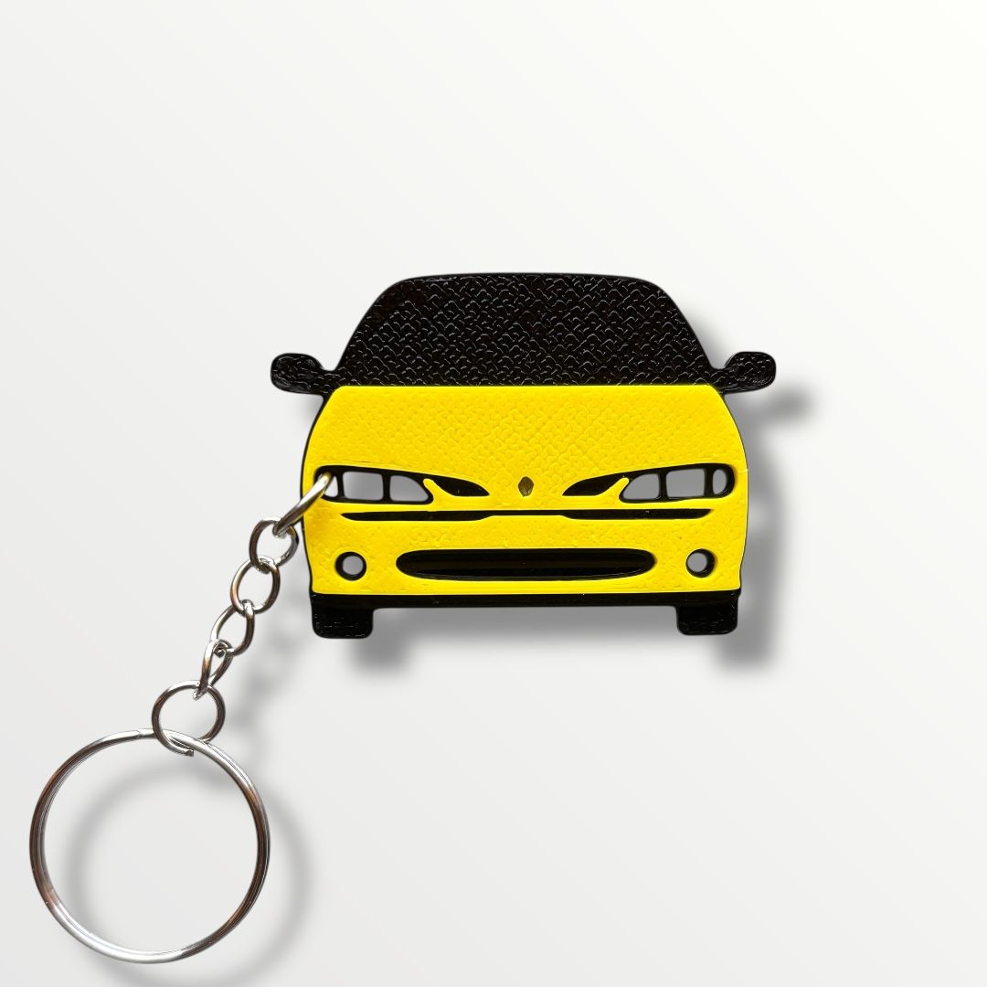 Brelok do kluczy Renault Megane 1 Coupe Żółte