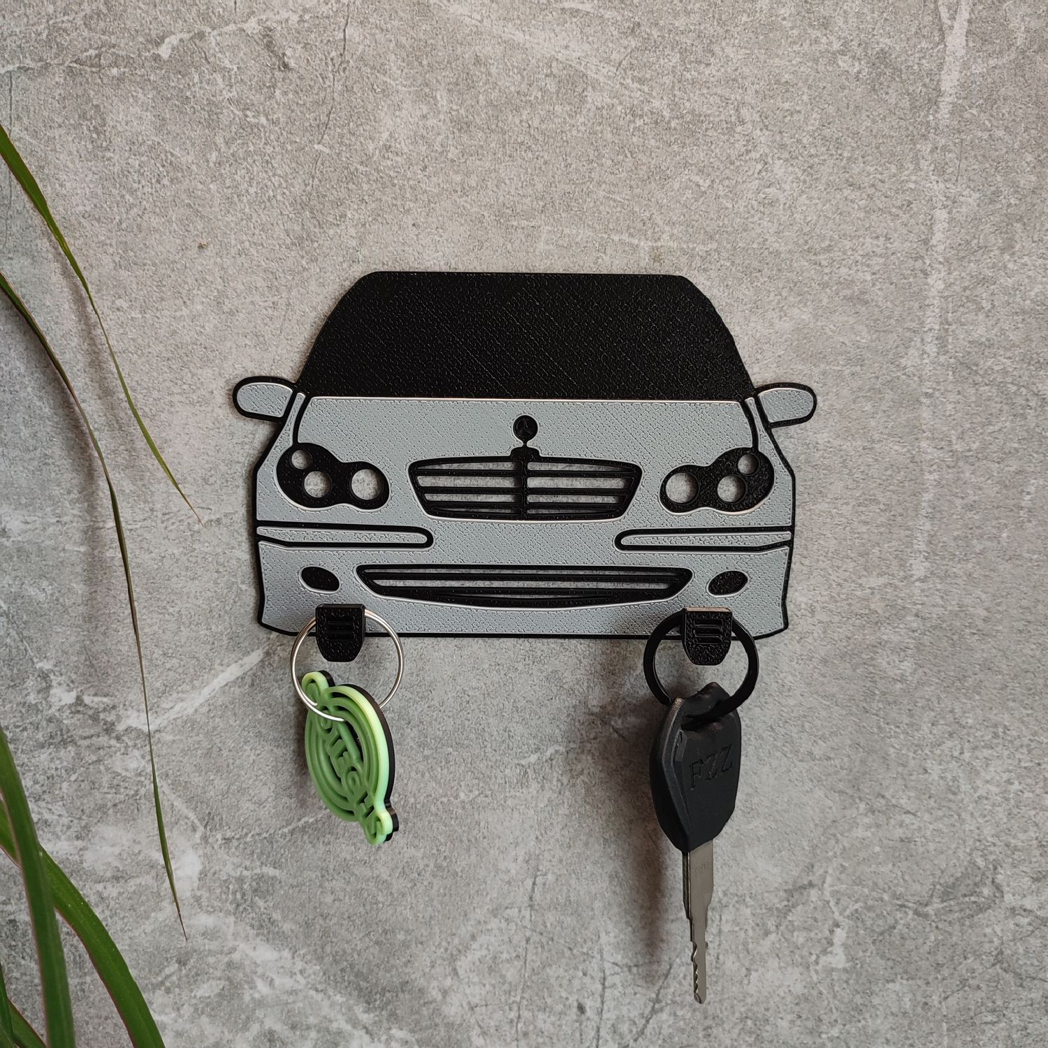 Personalizowany wieszak na klucze samochód mercedes w203