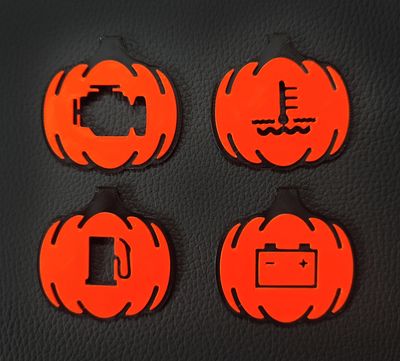 Halloween magnesy