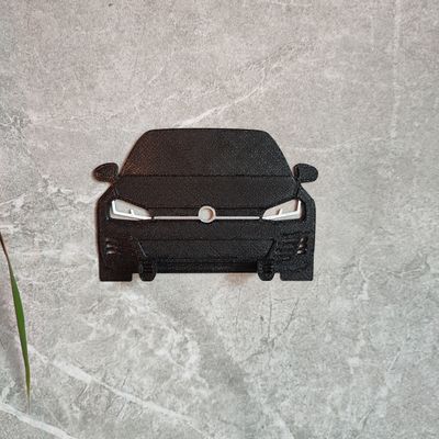 wieszak na klucze z samochodem volkswagen golf 7 gtd 7,5 lift