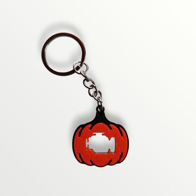 brelok reklamowy warsztat samochodowy check engin halloween