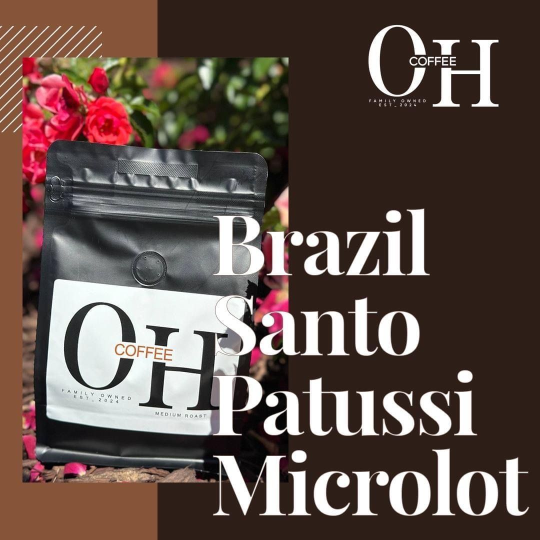 Brazil Santo Patussi - Whole Beans - Medium Roast