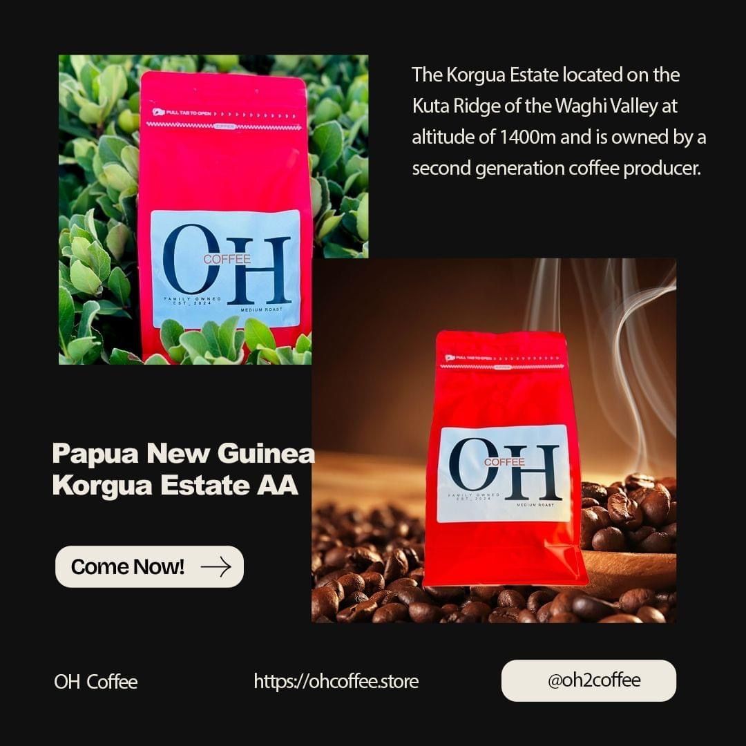 Papua New Guinea Korgua - Dark Roast