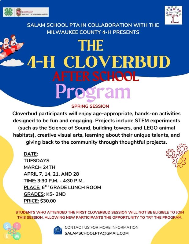 4-H Clover Bud After School Program