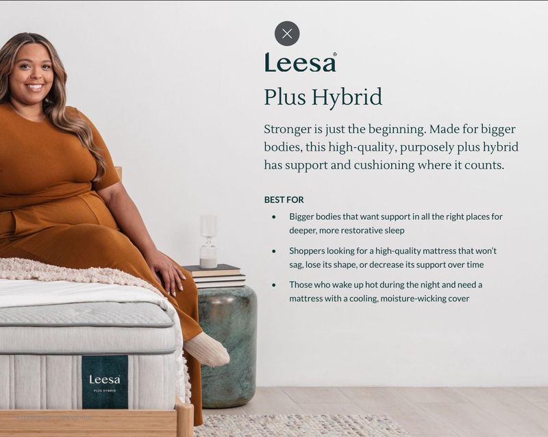 Leesa Plus Hybrid