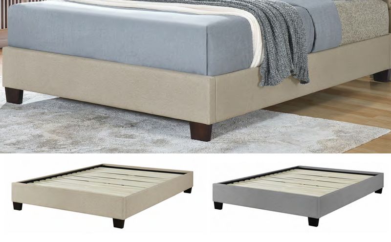 Vera Upholstered platform bed