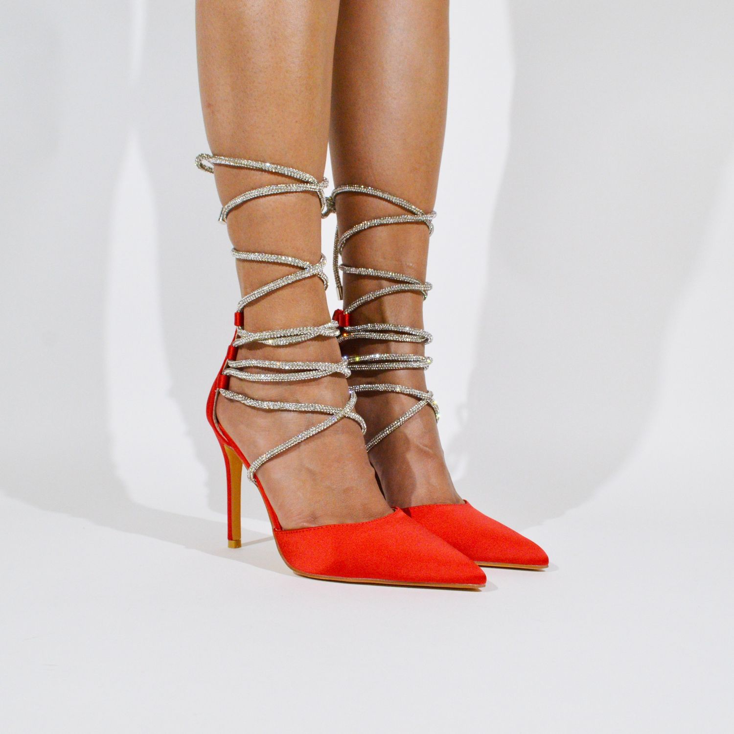 Lynda-10, Colour: Red, Size: 5.5