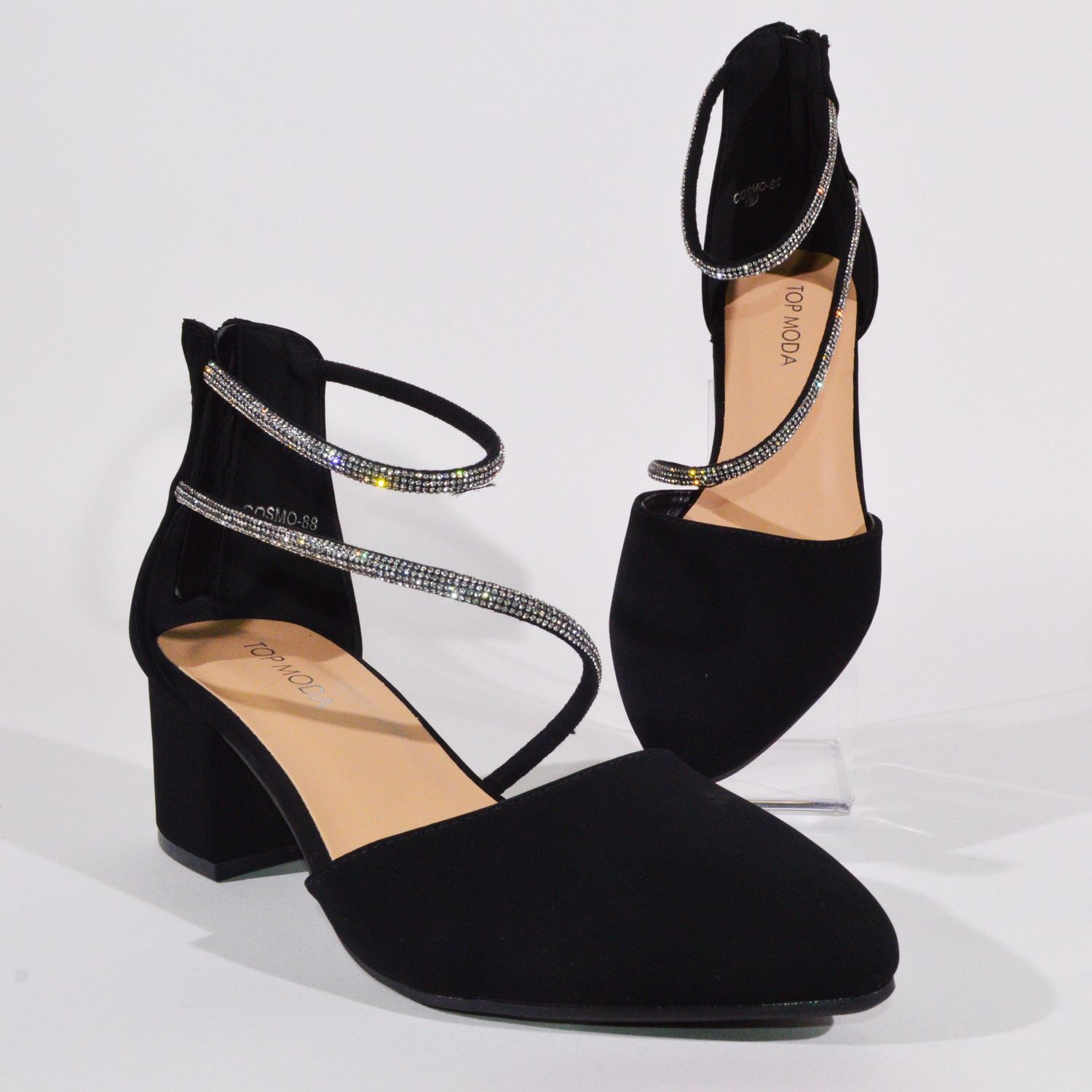 Cosmo-88, Colour: Black/Nub, Size: 5