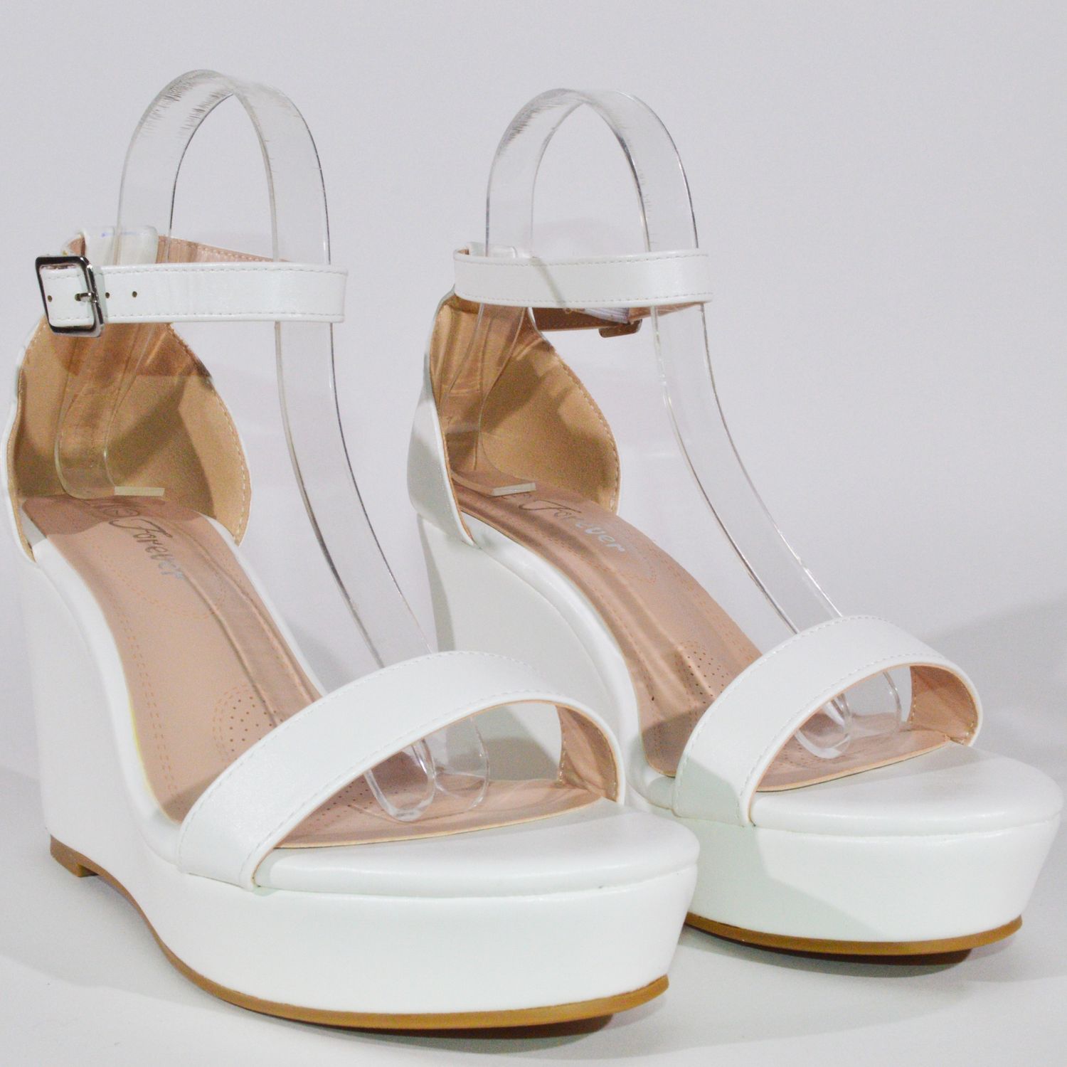 Dalia-54, Colour: White Pu, Size: 5.5