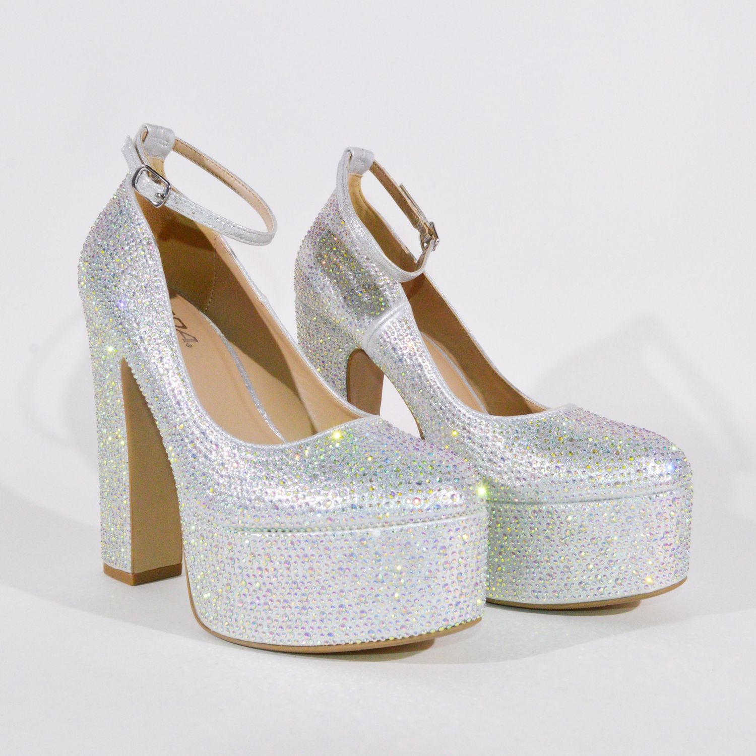 Stride, Colour: Silver Shm, Size: 5.5
