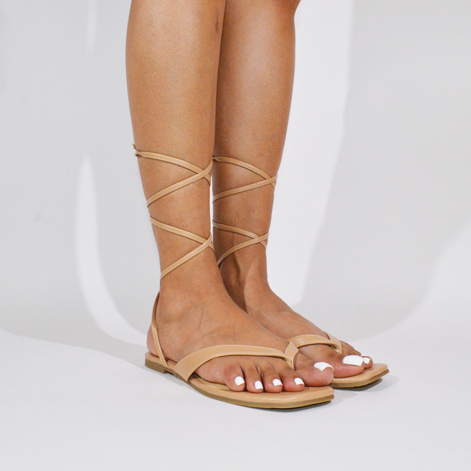 Zabrina, Colour: Camel Pu, Size: 5.5