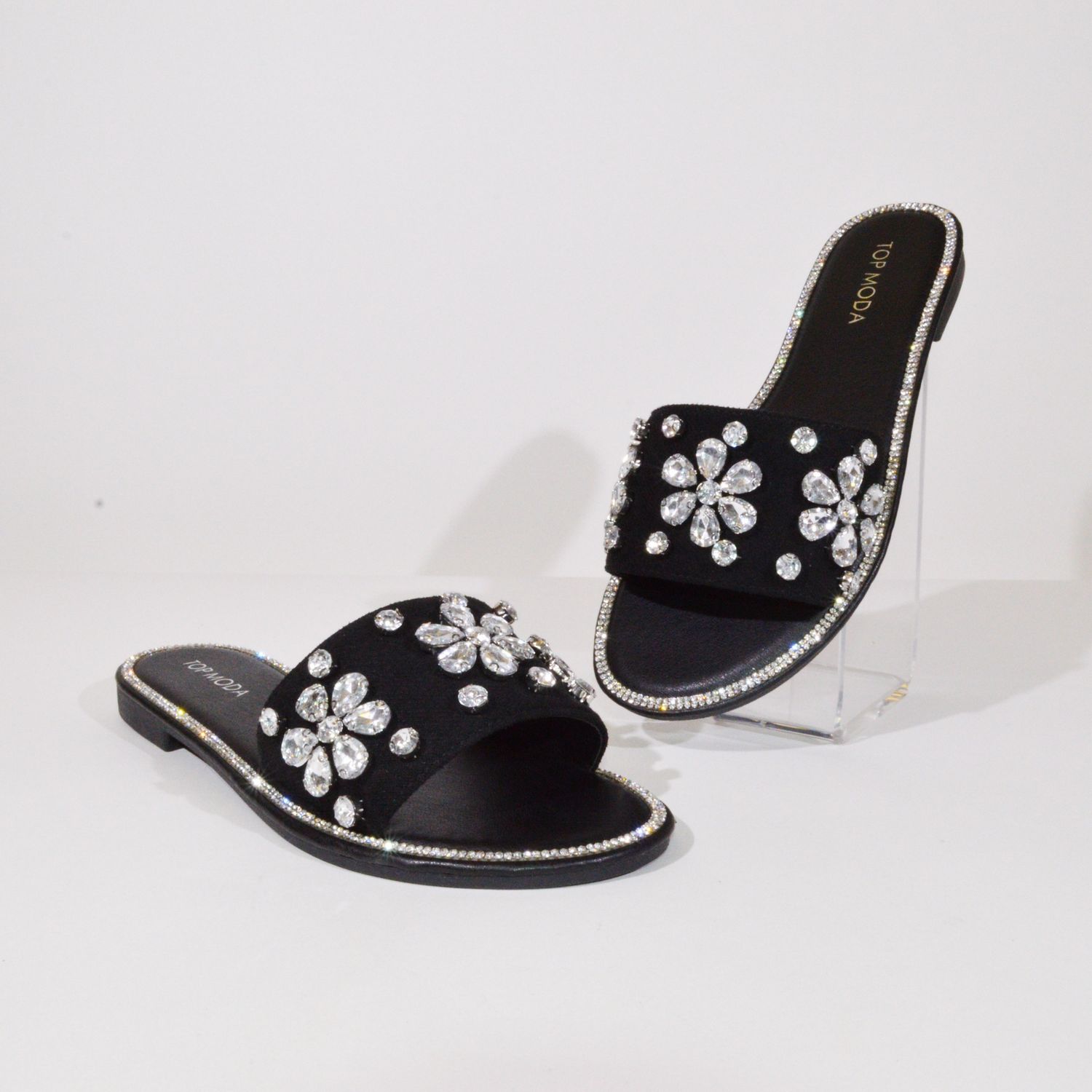 Paz-1, Colour: Black/Denim, Size: 5.5