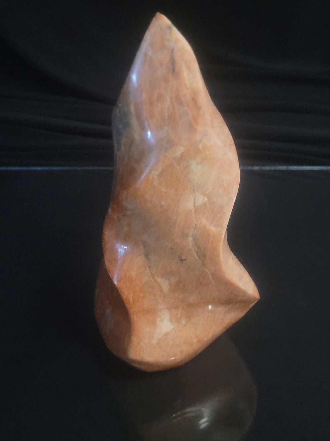 Peach Moonstone Flame