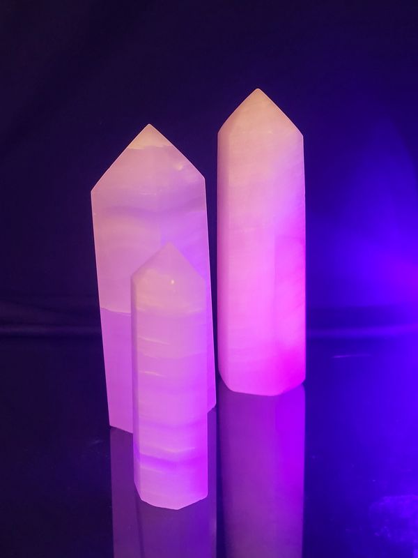 Pink Calcite Tower